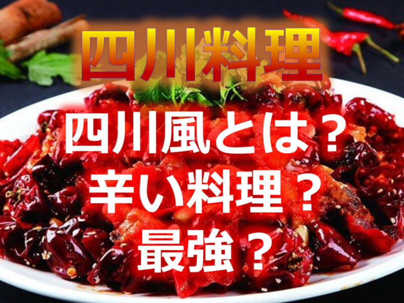 中国語: 中華料理の激辛は四川風？四川料理の辛さは最強？最強は湖南料理！？