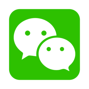 微信（ウェイシン）/ WeChat（ウィーチャット） ロゴ